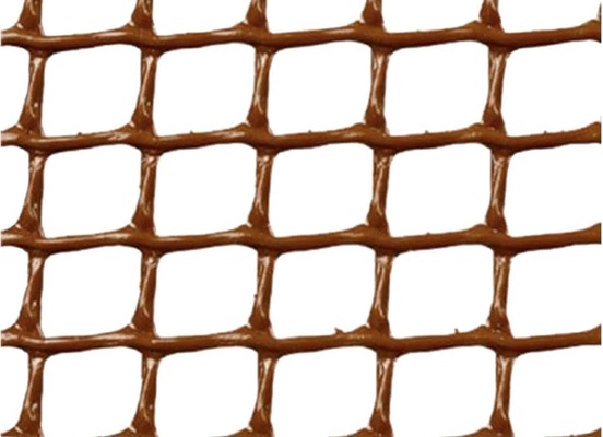 Red Plastico Marron 9x9 mm 10 Metros