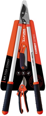 Kit Poda Altuna Tijera 2 Manos, Tijera 1 Mano y Serrucho Plegable