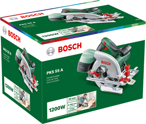 Sierra Circular Bosch PKS 55 A + Ace  