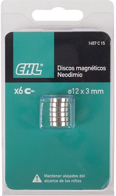 Iman Neodimio EHL 12x3mm 