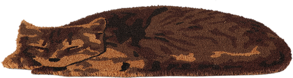 Felpudo Gato Durmiendo Fibra de Coco