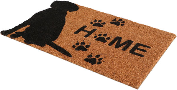 Felpudo Estampado Perro Fibra de Coco