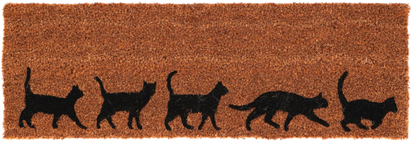 Felpudo Gatos Fibra de Coco