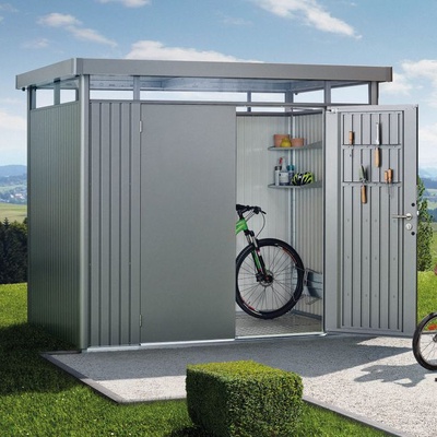 Caseta HighLine 315 x 315 x 222 Gris Cuarzo con doble puerta