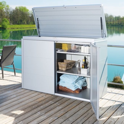 Armario Metalico HighBoard Plata 200 x 84 x 127