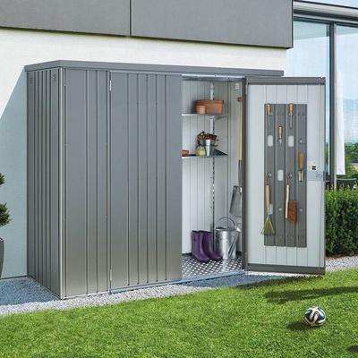 Armario Metalico Gris Cuarzo 156 x 155 x 184 Large