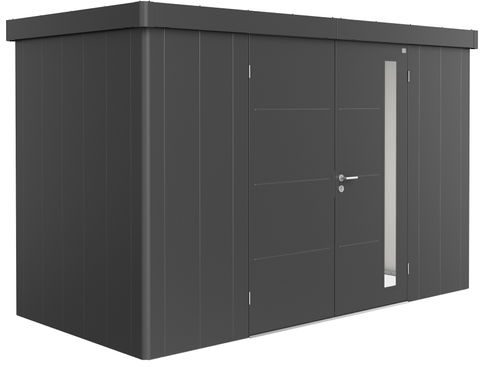 Caseta Neo 348 x 180 x 222 Gris Oscuro Doble Puerta