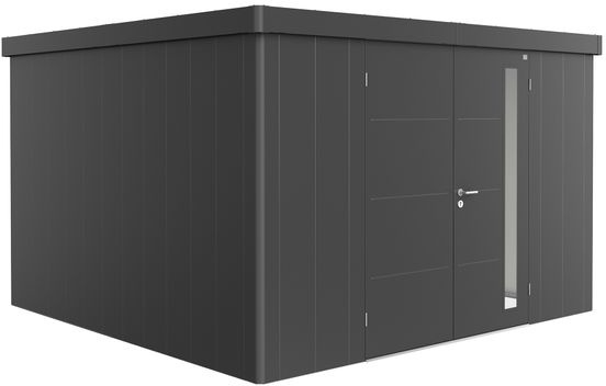 Caseta Neo Chapa Acero Doble Puerta 348 x 348 x 222