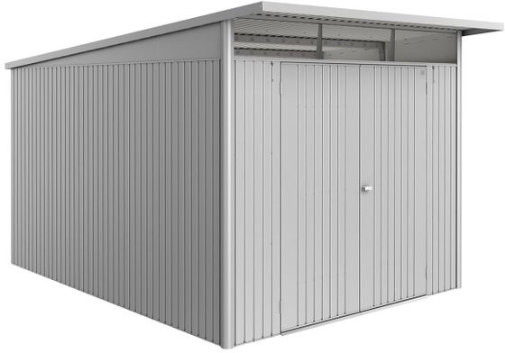 Caseta AvantGarde Eco Doble Puerta 260 x 380 x 222 Plata