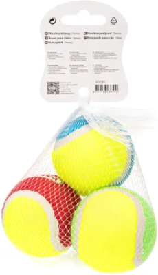 Juguete Pelota Tenis Elastica para Gatos