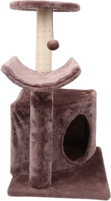 Arbol Rascador Marron para Gatos