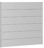 Pantalla Privacidad 135x150 Plata Metalica