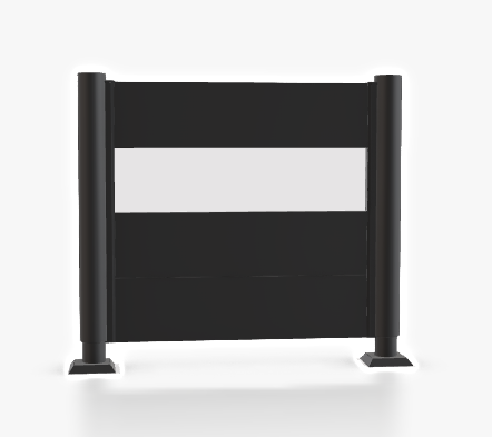 Pantalla Privacidad Con Panel 180x150