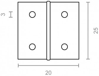 BL Bisagra 5005 BS27 1