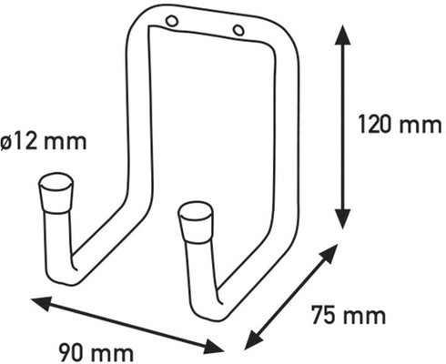 Gancho Colgador Multiuso Modelo 105