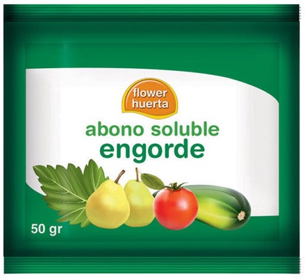 Abono Soluble Engorde Fruto Flower 50 gr