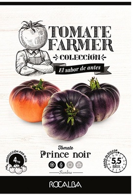Semilla Tomate Farmer Prince Noir
