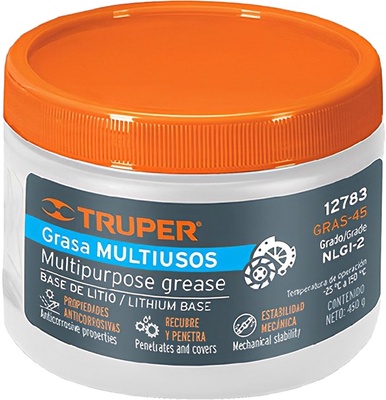 Grasa Lubricante de Litio 450 g Truper
