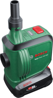Bomba Aire Bosch Easy Inflate 18V-500 con Bateria 2,0 Ah y Cargador
