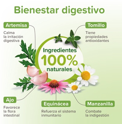 VERMIpure 50 Comprimidos Naturales Perros Medianos y Grandes