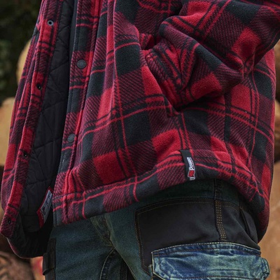 Chaqueta Sobrecamisa Willow Rojo U-Power Talla S