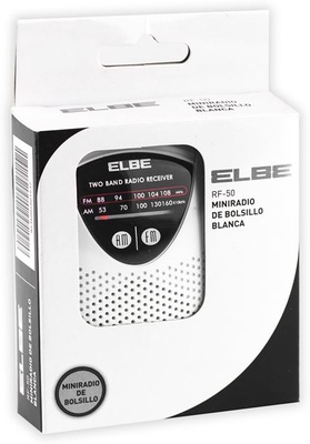 MIniradio de Bolsillo AM/FM Elbe RF-50