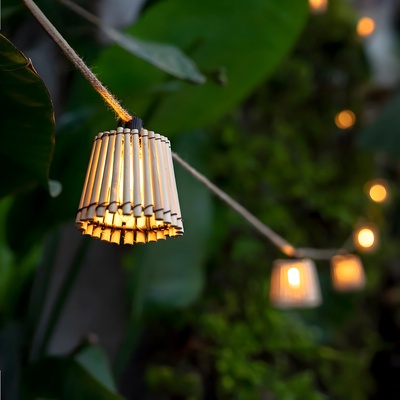 Guirnalda Luces Solar Okinawa + Bateria Recargable