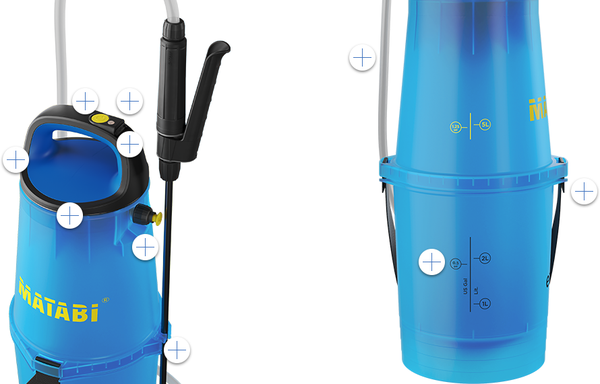 Pulverizador Electrico Matabi E7 Easy