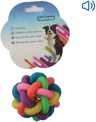 Juguete Bola de Arcoiris para Perros