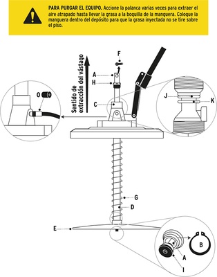 Bomba Inyectora Grasa 5kg Truper