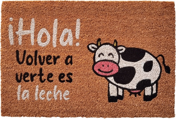 Felpudo Coco Natural Milky 40x60 Felpudo Coco Natural Milky 40x60