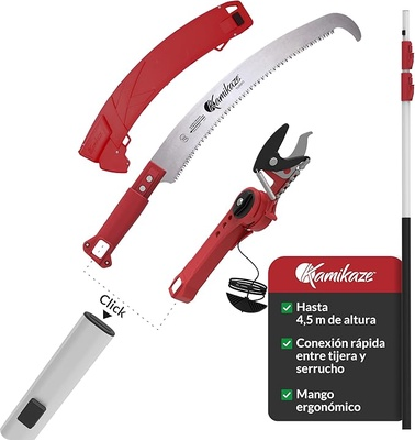 Pack ahorro Poda Kamikaze MT Pertiga + Serrucho + Tijera 4,50MT