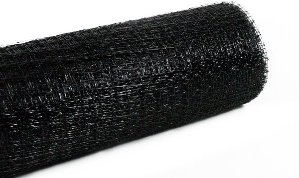 Malla Plastico Gallinera Avinet 90 Negra 1x200m