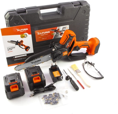 Altuna Kit de Poda a Bater�a de Titanio - Motosierra a Bater�a AF180 + Tijeras de Podar El�ctrica AF37 + P�rtiga Telesc�pica AFPER2