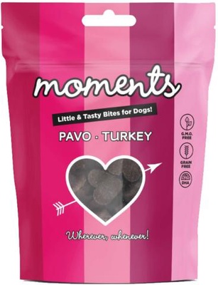 Snacks Moments Dog Pavo 60gr