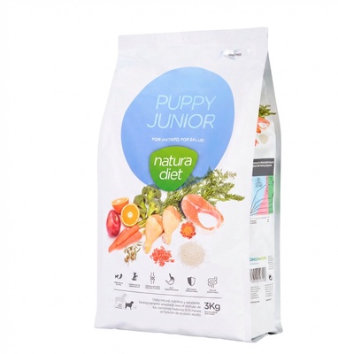 Pienso Perro Cachorro Natura Diet Puppy Junior 3kg