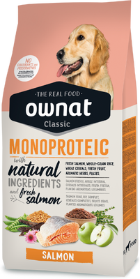 Pienso Perros Ownat Classic Monoproteico Salmon 4 Kg
