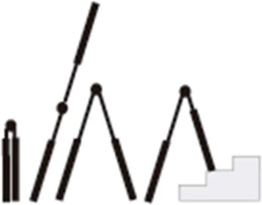 Escalera Telescopica Multiposiciones 8 Pelda�os Serafina Svelt