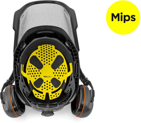 Casco Forestal Technical Husqvarna MIPS Gris