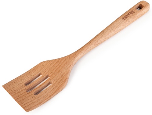 Espatula Perforada Madera Ibili 30cm Espatula Perforada Madera Ibili 30cm