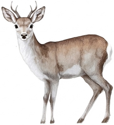 Servilletas Papel Corzo 33x33 cm 20 uds