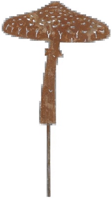 Figura Jardin Seta Efecto Oxido