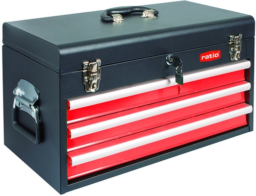 Caja de Herramientas Metalica Ratio 143 Piezas