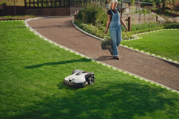 Robot Cortacesped Automower Husqvarna 450 Nera Vision Sin Cables 