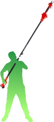 Kit de Poda a Bater�a Mader- Motosierra a Bater�a + Tijeras de Podar El�ctricas + P�rtiga Telesc�pica 2mt