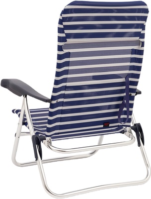 Silla de Playa Crespo AL/205 Rayas Azules