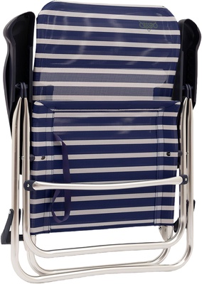 Silla de Playa Crespo AL/205 Rayas Azules