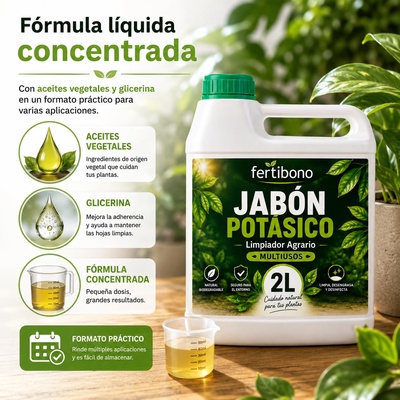 Jabon Potasico Concentrado Fertibono 2 L