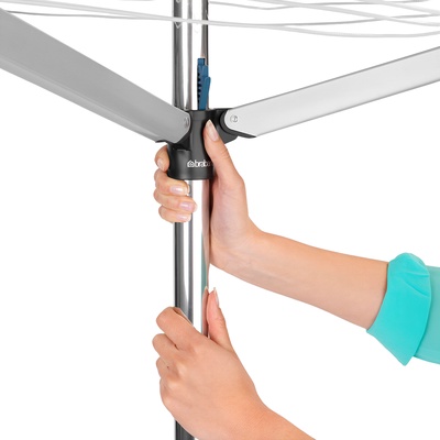 Tendedero Giratorio Brabantia Essential 30 Metros Gris Metalico