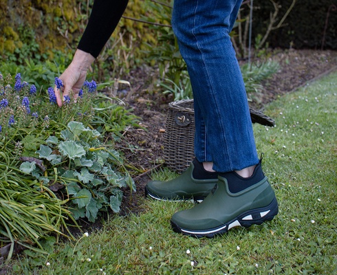 Chanclo Rouchette Clean Lady Kaki